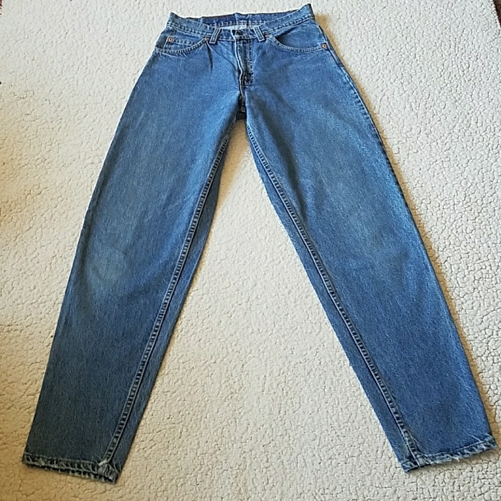 VINTAGE LEVI'S 560 ORANGE TAG TAPERED LEG - Picture 8 of 9